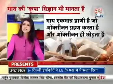 #गाय_की #कृपा #विज्ञान_भी_मानता_है
#जय_गौ_माता🙏 @aajtaknews24