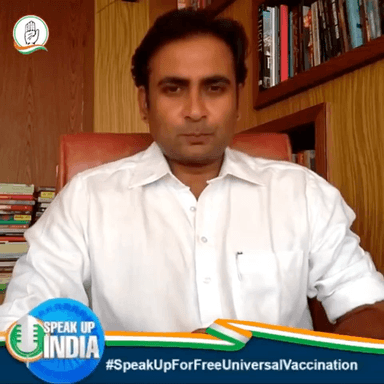 #SpeakUpForFreeUniversalVaccination 
#vaccination #AzadSinghRathore