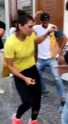 Boxer #Sweety #Boora Celebrate Her Medal of #Boxing #Asian #Championship on Song of @GajenderPhogat