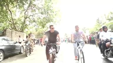 #WorldBicycleDay : Let #SalmanKhan show you how to cycle and stay fit