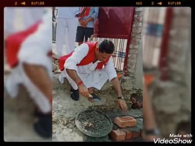 विधायक प्रत्याशी सरोजनीनगर ने आपने हाथों से हनुमान मंदिर का निर्माण कार्य शुरू किया।
#रोहित_श्रीवास्तव