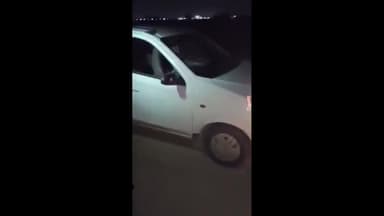 गाड़ी के अंदर वाले सब बेहोश व बाहर जमीन पर पड़े ओर गाड़ी खुद ब खुद चलती हुई#safedriving