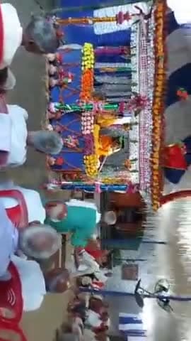 पैक्स अध्यक्ष तमौट परसा #गोपी_कृष्ण के यहां सात दिवसीय भागवत कथा का आयोजन किया गया है जिसका समापन 28 जून को होगा