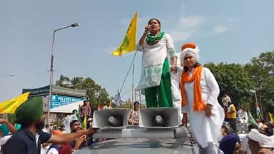 चंडीगढ़ में राजभवन पर प्रदर्शन के दौरान जनवादी महिला समिति नेता जगमति सांगवान बीजेपी पर जमकर बरसी।
#chandigarh_news