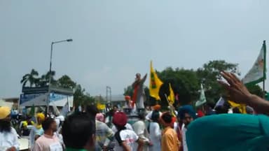 किसानो के इस मार्च को हरियाणा सरकार को देखना चाहिए, साथ साथ देखनी चाहिए इस आंदोलन की ताकत
#farmersprotesta