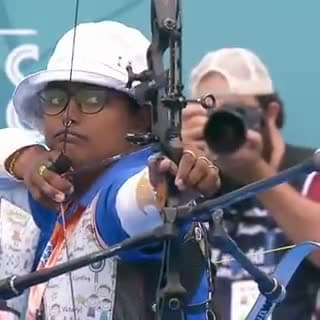 Three #Gold_medal
#Dipika_Kumari.