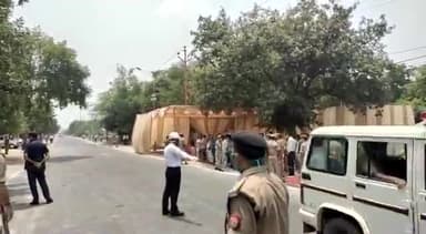 #रक्षामंत्री राजनाथ सिंह पहुंचे कानपुर।