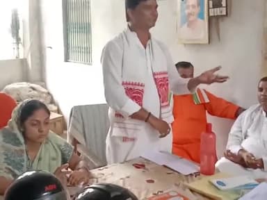 #मैने भभुआ पूर्वी मंडल के बैठक में उपस्थित होकर पार्टी के साथ विचार विमर्श भी किए साथ में भभुआ पूर्व विधायक रिंकी रानी