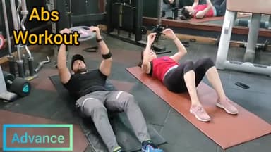 Abdominal workout beginner and advance series #gym #indian #covid #corona #diet #news #mandinews #police #home #health
