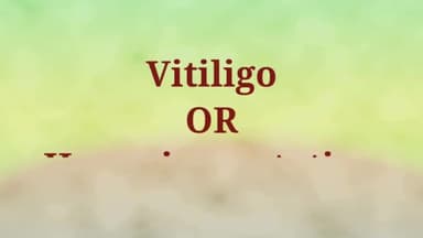 Vitiligo Treatment
यदि आप चर्म रोग से परेशान हैं तो एक बार अवश्य मिलें।
#ansariclinic
#skin_diseases
#skin_doctor