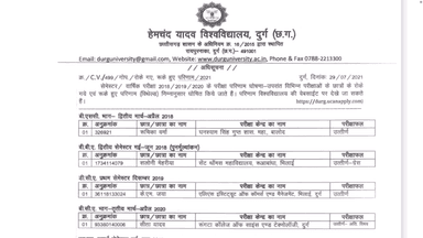 30 July 2021 | CG UNIVERSITY NOTIFICATION | PRSU | ATAL UNIVERSITY | DURG UNIVERSITY | CSVTU #prsu #csvtu #igkv