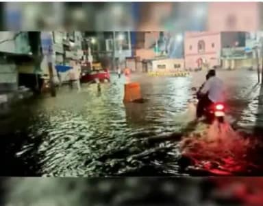 बारां में साढ़े 5 इंच तेज बारिश @nationalnewsstory @news__update @newsnation_team ्यूज @toshika.sharma20 #news_wheather