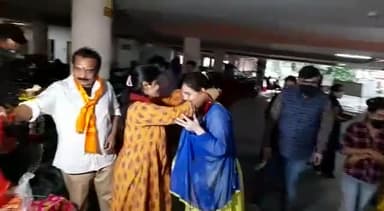 Jaipur Development Authority में स्वागत करते हुए। #JDA #Jaipur #breakingnews #news #viral #poonamankurchhabra