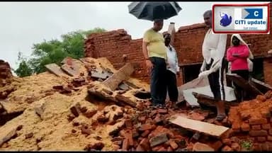 #बड़ी_खबर, दिनारा के ग्राम #दवरा में #आकाशीय बिजली गिरने व भारी #बारिश होने से केई #मकान गिरे व केई #मवेशियों की #मौत।