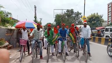 माननीय राष्ट्रीय अध्यक्ष समाजवादी पार्टी #श्री_अखिलेश_यादव जी के निर्देश पर प्रदेश व्यापी सामाजिक न्याय साइकिल यात्रा #