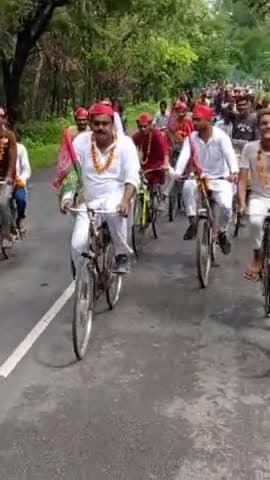 #लाल_क्रांति का आगाज़...
अखिलेश यादव ज़िंदाबाद
समाजवादी पार्टी- जिंदाबाद
