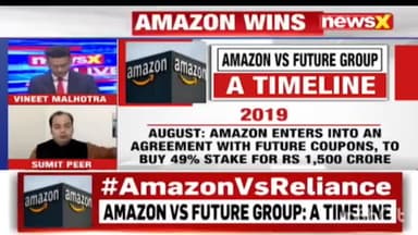 Big win for Amazon, Defeats Ambani's case
@newsxofficial @vineetmalhotra777
https://youtu.be/JBdZ_4U6Crw #ambani