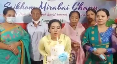 Happy birthday champion 💐🎂 god bless you #mirabaichanu