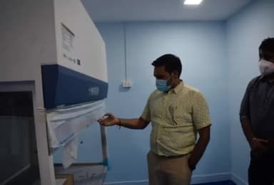 चास: उपायुक्त ने निर्माणाधीन आरटीपीसीआर लैब का किया निरीक्षण..
#star_news18 
#bokaro_news
