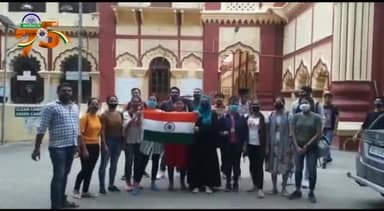 ABVP PATNA के कार्यकर्ताओं ने आज पटना विश्वविद्यालय के छात्र-छात्राओं के साथ मिलकर #MissionTiranga को लेकर चर्चा की