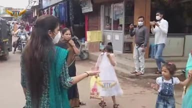 IAS SRUSHTI DESHMUKH कड़ी कार्रवाई लेते हुए ON DUTY#Corona#UseMask