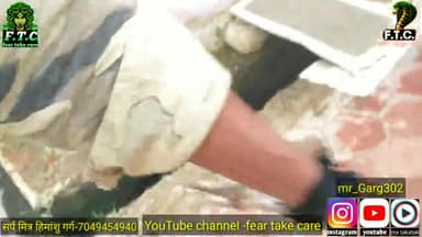 अशोक नगर की शंकर कालोनी में घुसा खतरनाक सांप
#snakerescuer#snake
हिमांशु जैन सर्प मित्र-7049454940