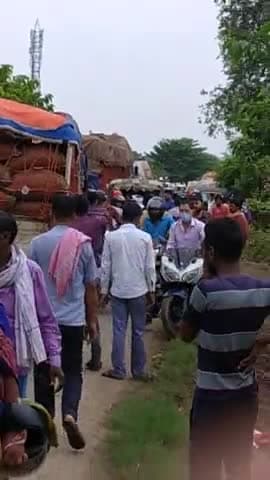 #AKBARNAGAR: AKBARNAGAR AUR NATHNAGAR KE BEECH LAGA GHANTO JAAM YAATRI PARSAAN.. BHAUNATHPUR murarpur
