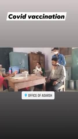 आज Gmhअस्पताल रीवा में COVID-19 वैक्सीन की मेरी पहली खुराक ली।
#adarshrewabjp
