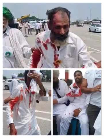 #करनाल में अपना विरोध दर्ज़ करा रहें #किसानों के साथ ये व्यवहार अत्यंत ही दुर्भाग्यपूर्ण है ! देश के अन्नदाता के साथ इस तरह के व्यवहार के लिये जनता जनार्दन कभी माफ़ नहीं करेगी !
#नहीं_चाहिए_किसान_विरोधी_सरकार
#isupportfarmers