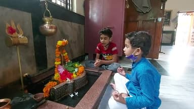 सूर्यांश और दुहित द्वारा भगवान भोले नाथ के समक्ष रुद्राष्टक@abpnews #pmonarenadarmodi