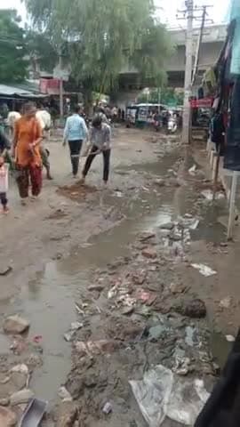 #धोरीमन्ना में गंदगी से परेशान ? जिम्मेदार प्रशासनिक विभाग बेखबर हैं हैरानी कि शहर को स्वच्छ रखने का बजट किधर जाता है