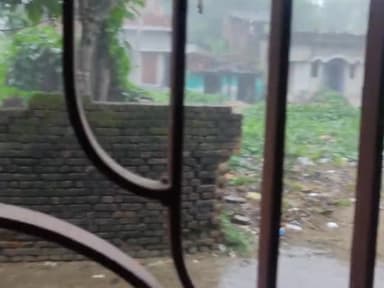 #namudag palamu me aaj jhamajham barish aur hawa tadak ke seth hui barish#@