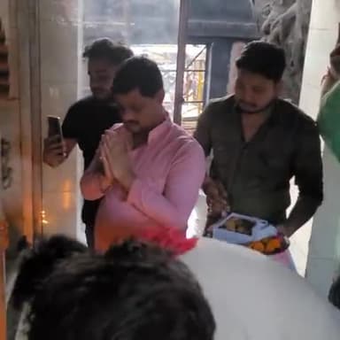 आज बालागंज चौराहे पर लगभग 2 साल बाद #शनिदेव #मंदिर का #ताला #प्रशासन की निगरानी में #खुलवाया गया