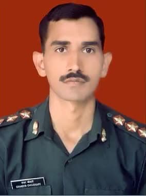 #श्रीडूंगरगढ़़ तहसील के गांव #बिग्गाबास_रामसरा के अमर शहीद कैप्टन चन्द्र चौधरी की 19वीं पुण्यतिथि पर कोटि-कोटि नमन💐