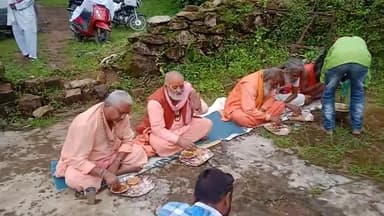 #तामिया#ग्वाल गढ़ स्वयंभू सिद्ध हनुमान मंदिर पर श्रवण मास की ऋषि पंचमी पर अखंड रामायण पाठ का आयोजन जन कल्याण हेतु संपन्न