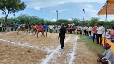 #रूपनगढ़ ग्राम त्योद में मेला आयोजन कमेठी द्वारा कब्बड्डी प्रतियोगिता का आयोजन