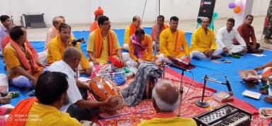 गढ़वा: गढ़वा शहर के श्रीराम लाला मंदिर में मानस मंडली ने 350वां सुंदरकांड पाठ का किया आयोजन,जिला जज ने किया उद्घाटन#सुंदरकांड
