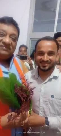 भाजपा छत्तीसगढ़ प्रदेश महामंत्री आदरणीय नारायण चंदेल जी का स्वागत करते हुए।💐💐
#bjpcg 
#bjymrajpur 
#bjymchhattisgarh