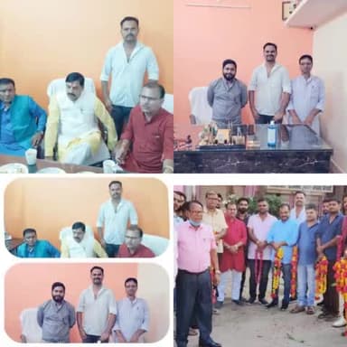 मध्य प्रदेश शासन केबिनेट के #उच्च_शिक्षा_मंत्री आदरणीय #मोहन_यादव जी का मा. श्री #अनिल_जैन_विधायक जी के निवास पर सभी #कार्यकर्ताओं ने #स्वागत किया!