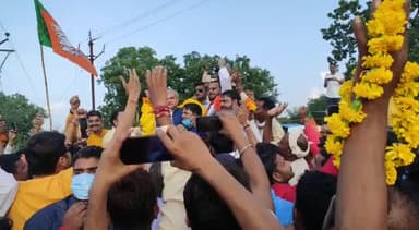 #स्वागत_वंदन_अभिनंदन💐💐
भारत सरकार के लोकप्रिय कृषि मंत्री एंव क्षेत्रीय सासंद श्री नरेन्द्र सिंह तोमर का भव्य स्वागत