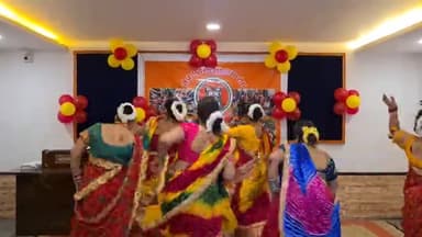 #राजधानी #पटना में धूमधाम से मनाया गया #नवरात्र #मिलन समारोह,रंगारंग समारोह में पारंपरिक #मिथिला नृत्य झझिया और डांडिया