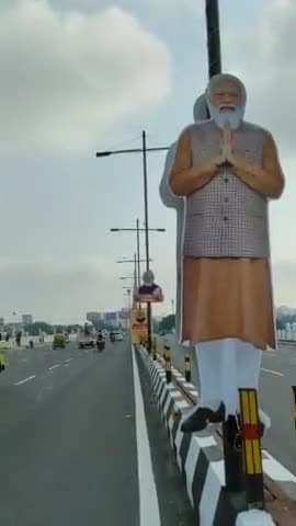 Today lucknow is Almost lock due to PM Modi Visit in lucknow...#modi #lucknowmodi
