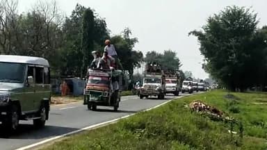 चकाई: Bihar Panchayat mukhiya chunav 2021#मुखिया_प्रत्याशी ने#चकाई_प्रखंड कार्यालय में अपना नामांकन कराया