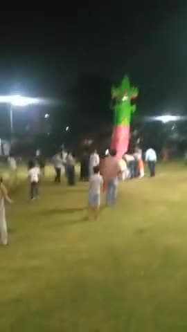 सांगानेर: Dushhera celebration#celebrated by sector 123 Agrwal farm#by Parshad Bharti Lakhyani#enjoyed by everyone#minakshi parmar