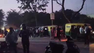 तुपुदानाः तुपुदाना में एसएससी एमटीएस एग्जाम देकर छात्र निकल रहे हैं जिसके चलते लगी लंबी जाम#तुपुदाना