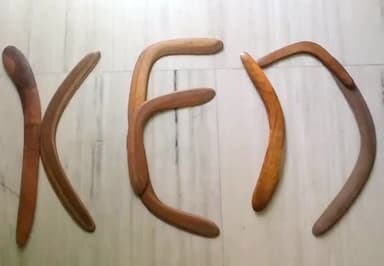 Boomerangs n Throwsticks, Gifted To Me By My Guru #KenColbung, As A Tribute To His Achievements & His Support for Me..❤