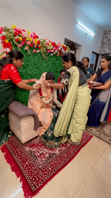 Nek-Tilak Moments With My Future And Family.
One Step Closer To New Life
#weddingdiaries
#vikashmittal