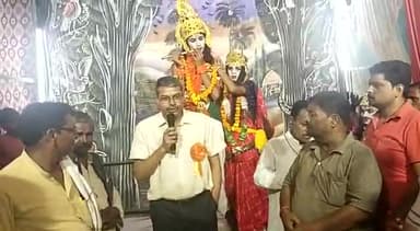 खमरिया रामलीला में मुख्य अतिथि के रूप में शामिल हुए।#रामलीला#खमरिया