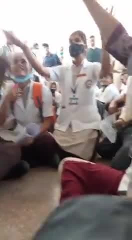 जबलपुर: All MP Medical Students Raily In Jabalpur #mpmsu #medical_students