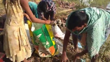 महनार: करनौती में छठ के लिए चूल्हा बनाने के लिए लगी है भीड़ बाढ़ में मिट्टी नहिं मिलने से लोगों को हो रही थी परेशानी#karnauti